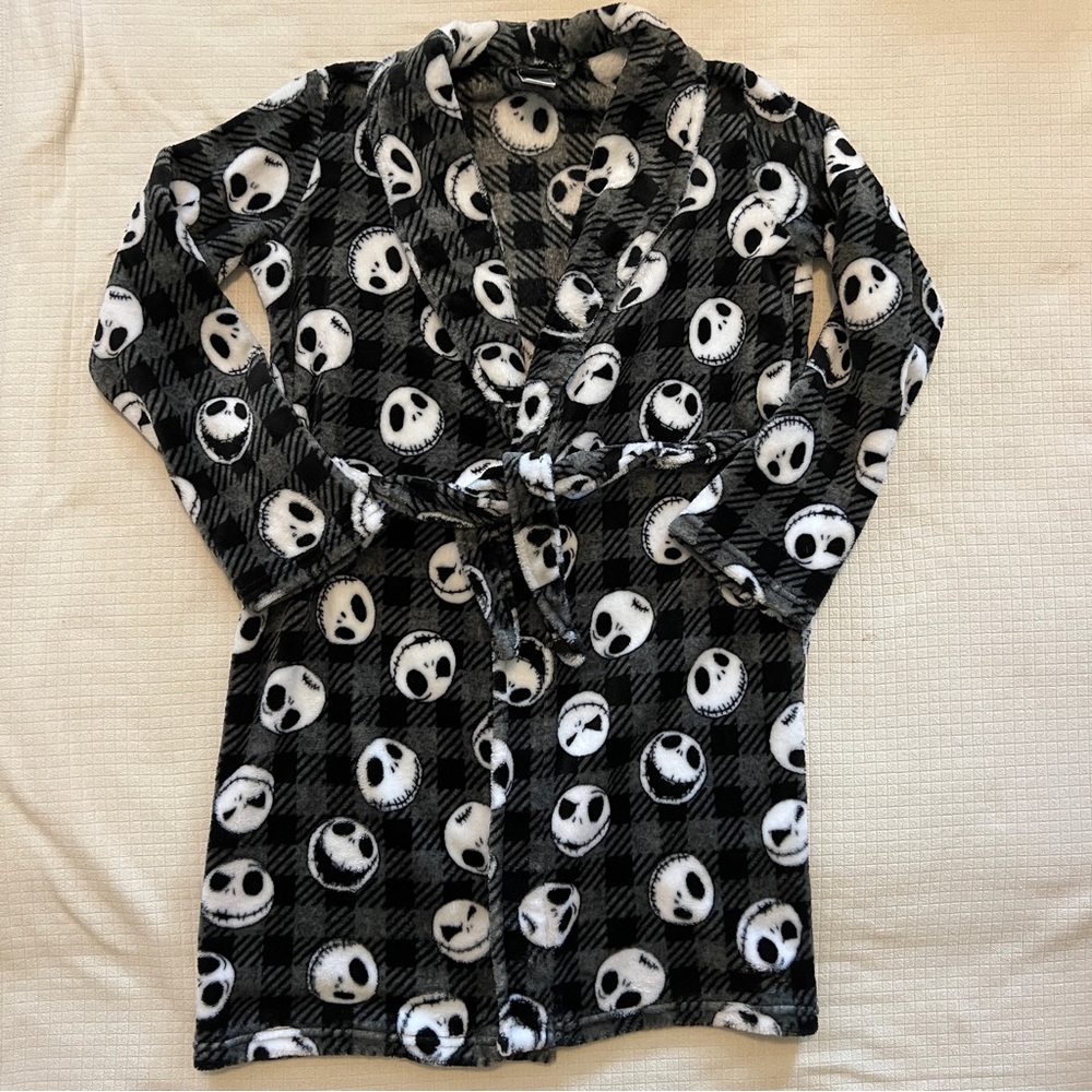 Nightmare Before Christmas Disney plush Robe, size large (12/14)